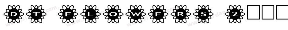 DT Flowers 2字体转换